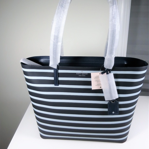 SALE!!! Kate Spade Janie Tote Blue Black NWT